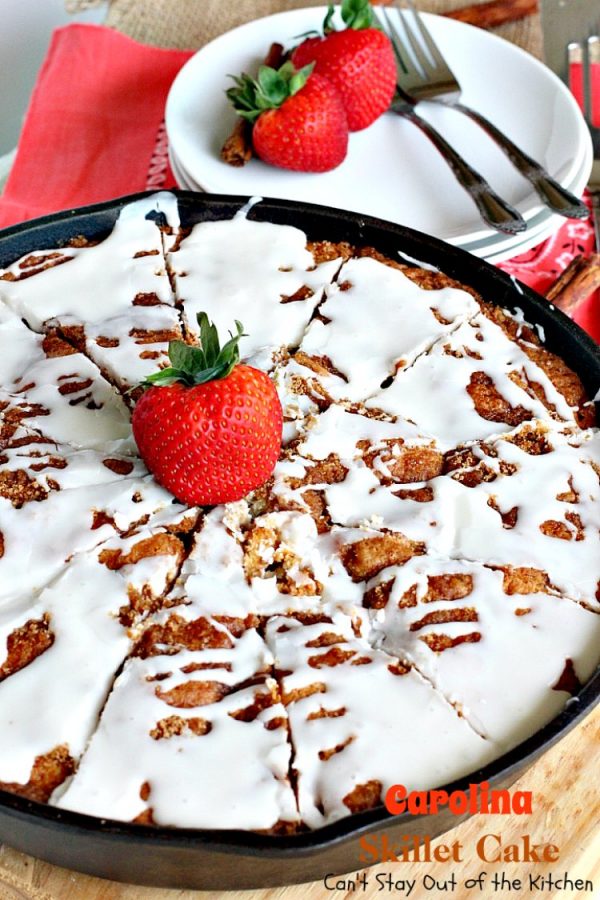 Carolina Skillet Cake Can't Stay Out of the Kitchen