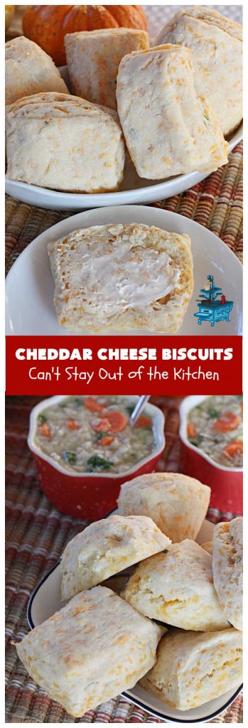Cheddar Cheese Biscuits | Can't Stay Out of the Kitchen