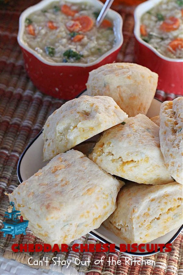Cheddar Cheese Biscuits Can't Stay Out of the Kitchen