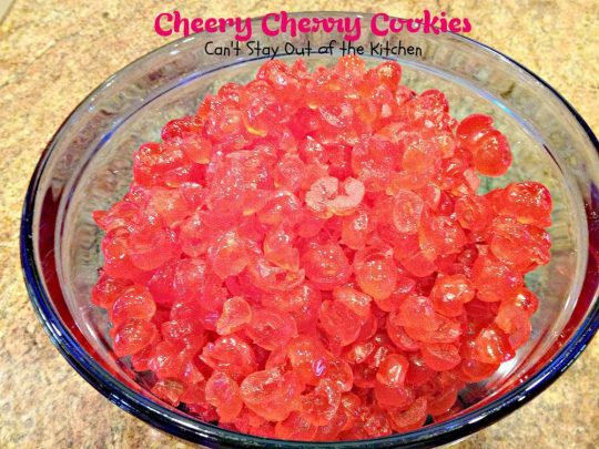 Cheery Cherry Cookies | Can't Stay Out of the Kitchen | fabulous #cherry #cookies with #pecans and #coconut. #dessert #candiedcherries