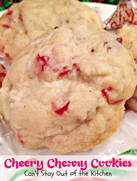 Cheery Cherry Cookies | Can't Stay Out of the Kitchen | fabulous #cherry #cookies with #pecans and #coconut. #dessert #candiedcherries