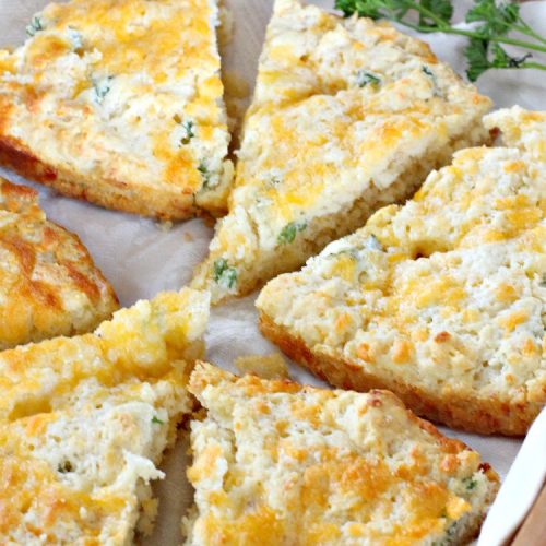 Cheese Bread | Can't Stay Out of the Kitchen | this simple 7-ingredient #recipe is terrific for lunch or dinner. It's so easy since it starts with #Bisquick. #cheese #CheddarCheese #EasyBreadRecipe #Easter #MothersDay #EasterSideDish #MothersDaySideDish #CheeseBread #bread