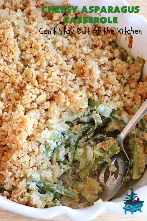 Cheesy Asparagus Casserole Project Isabella