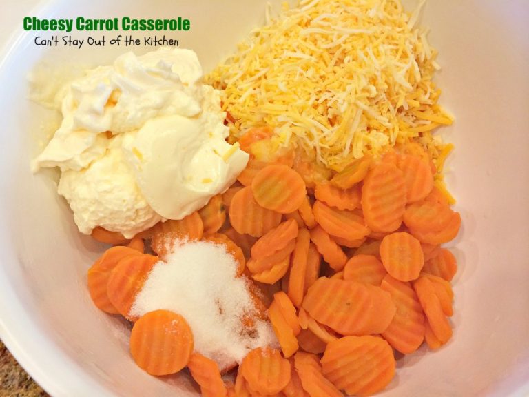 Cheesy Carrot Casserole Cant Stay Out Of The Kitchen 9184