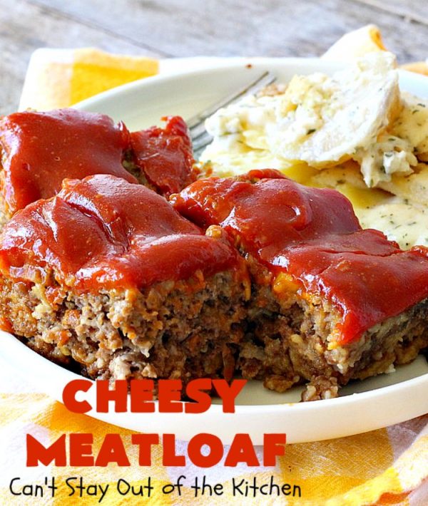 Cheesy Meatloaf Can't Stay Out of the Kitchen