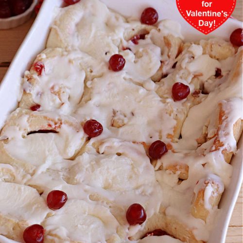 Cherry Almond Sweet Rolls | Can't Stay Out of the Kitchen | these fantastic #SweetRolls are kneaded in the #breadmaker, making them so, so easy to whip up for your family & friends. #Cherries & #almonds make these mouthwatering sweet rolls absolutely drool-worthy! Perfect for #ValentinesDay, #holidays or anytime you're serving #breakfast or #brunch. #CinnamonRolls #ValentinesDayBreakfast #NoKneadRecipe! #NoKneadSweetRolls #CherryAlmondSweetRollsCherry Almond Sweet Rolls | Can't Stay Out of the Kitchen | these fantastic #SweetRolls are kneaded in the #breadmaker, making them so, so easy to whip up for your family & friends. #Cherries & #almonds make these mouthwatering sweet rolls absolutely drool-worthy! Perfect for #ValentinesDay, #holidays or anytime you're serving #breakfast or #brunch. #CinnamonRolls #ValentinesDayBreakfast #NoKneadRecipe! #NoKneadSweetRolls #CherryAlmondSweetRolls