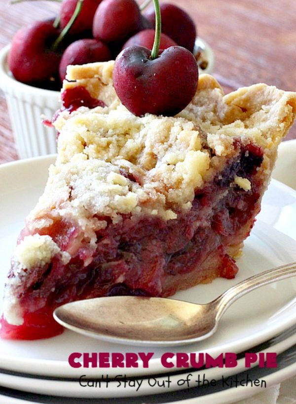 sugar free cherry crumb pie recipe from scratch