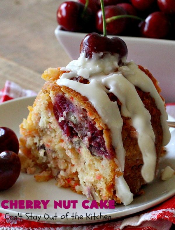 Cherry Nut Cake Can't Stay Out of the Kitchen