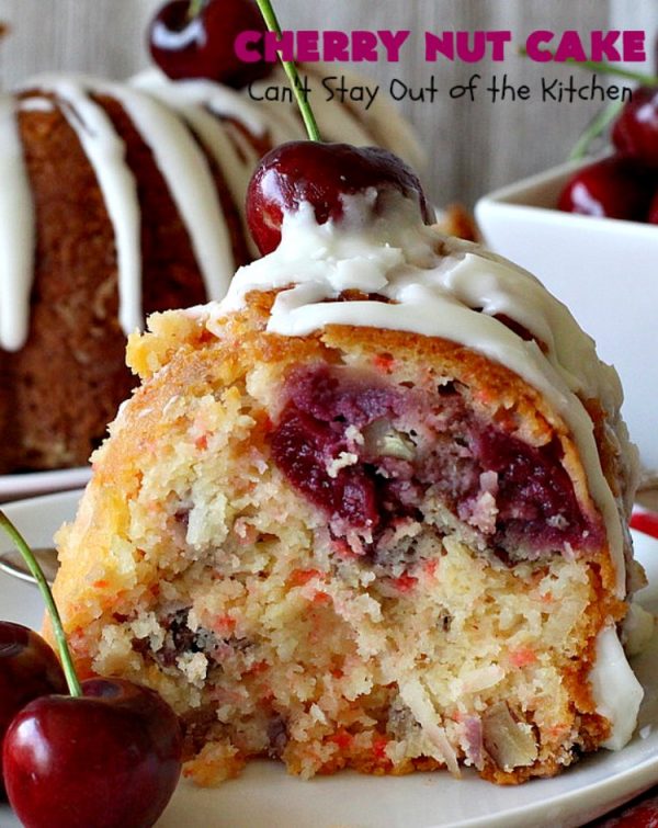 Cherry Nut Cake Can't Stay Out of the Kitchen