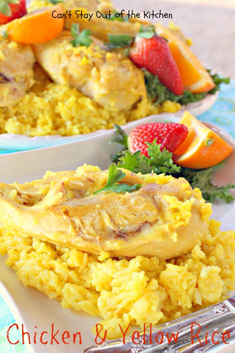 Chicken Yellow Rice Recipe