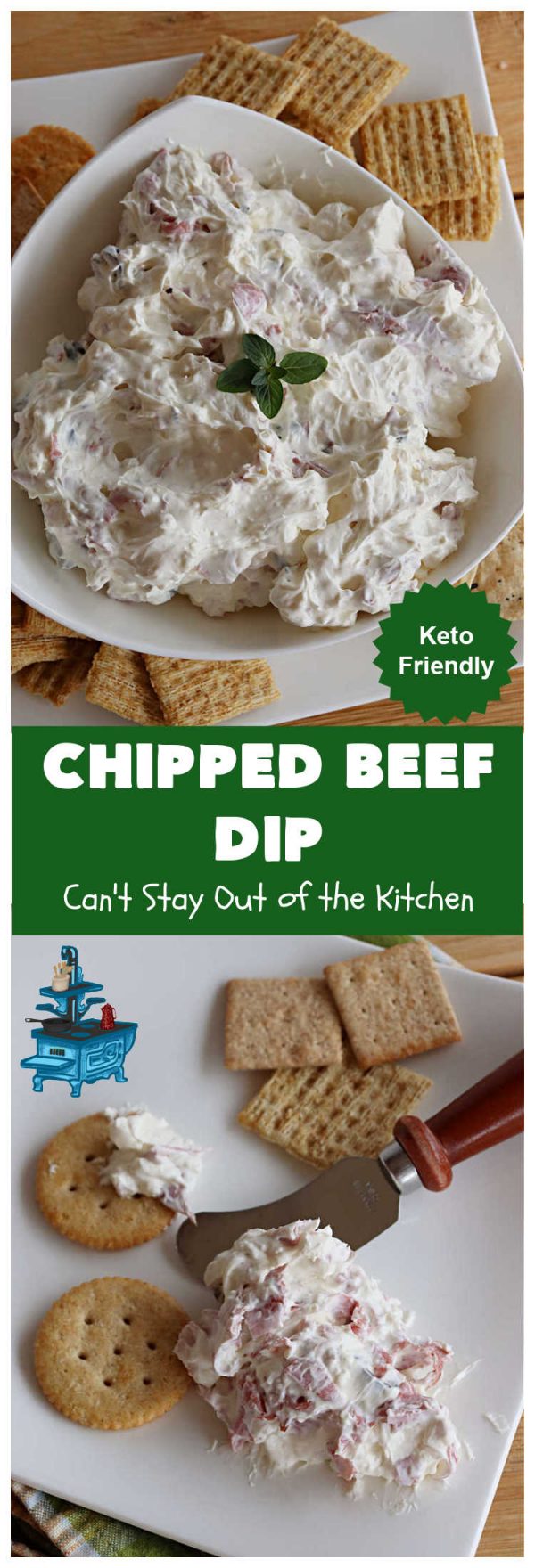 Chipped Beef Dip Can T Stay Out Of The Kitchen   Chipped Beef Dip Collage 3 600x1760 