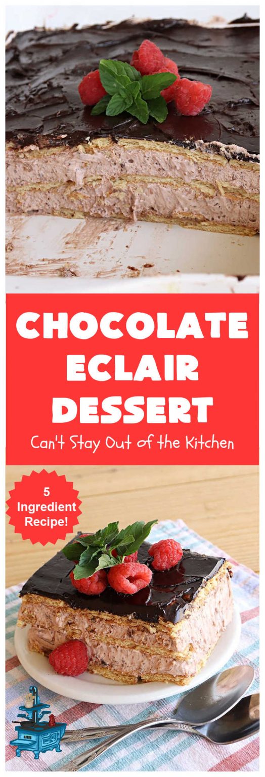 Chocolate Éclair Dessert Can't Stay Out of the Kitchen