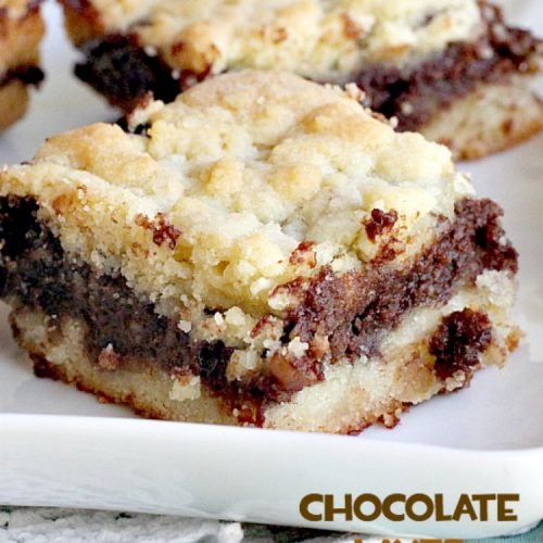 Chocolate Layer Bars | Can't Stay Out of the Kitchen