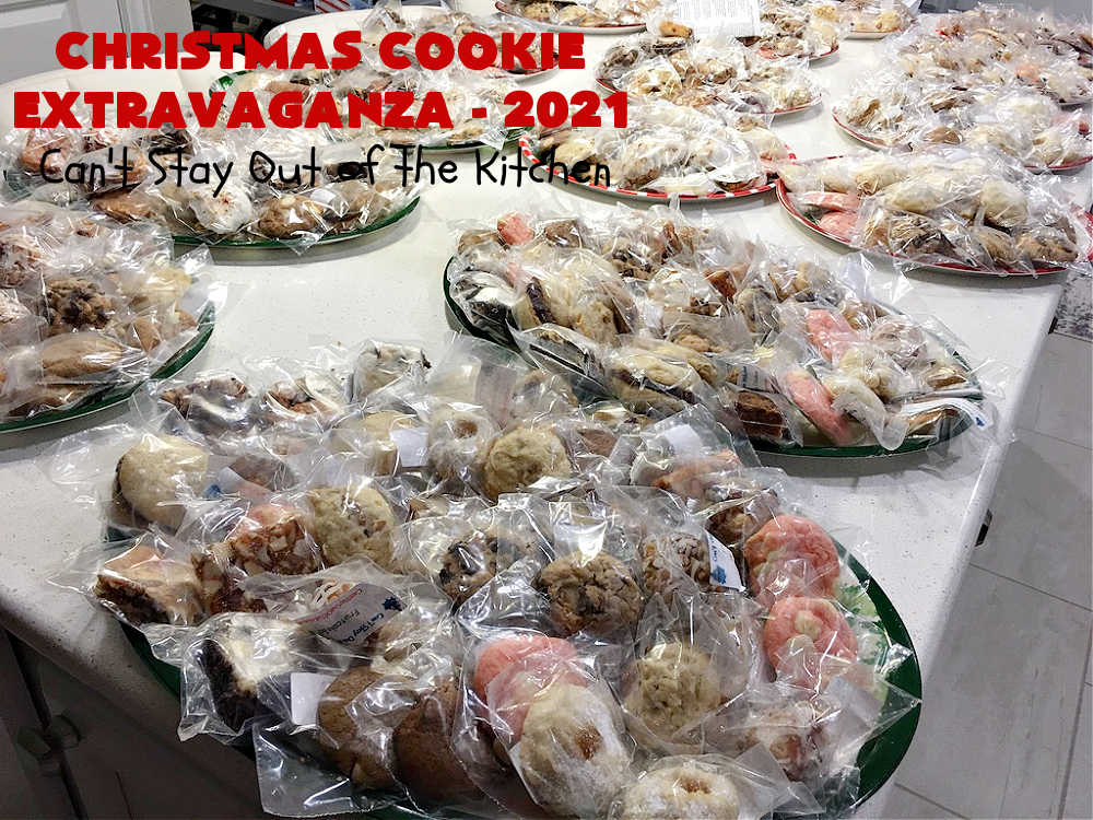 Christmas Cookie Extravaganza - 2021 | Can't Stay Out of the Kitchen - 30 different ideas for #holiday #baking! #Christmas #Thanksgiving #dessert #cookies #cakes #HolidayBaking #HolidayDessert