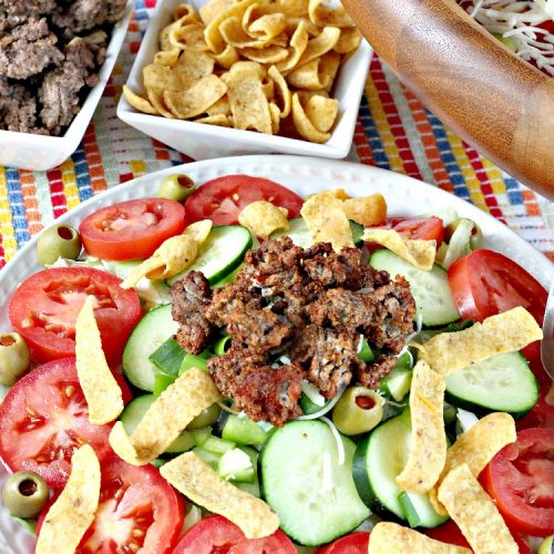 Cinco De Mayo Taco Salad | Can't Stay Out of the Kitchen