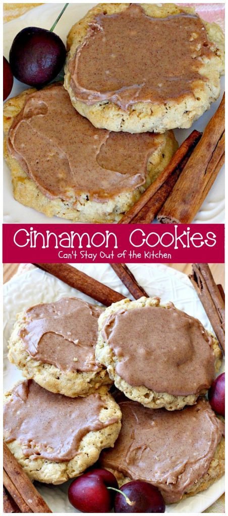 Cinnamon Cookies | Can't Stay Out of the Kitchen