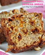 Cinnamon Roll Banana Bread – Can't Stay Out Of The Kitchen