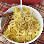 Cinnamon Spaghetti Squash | Can't Stay Out of the Kitchen