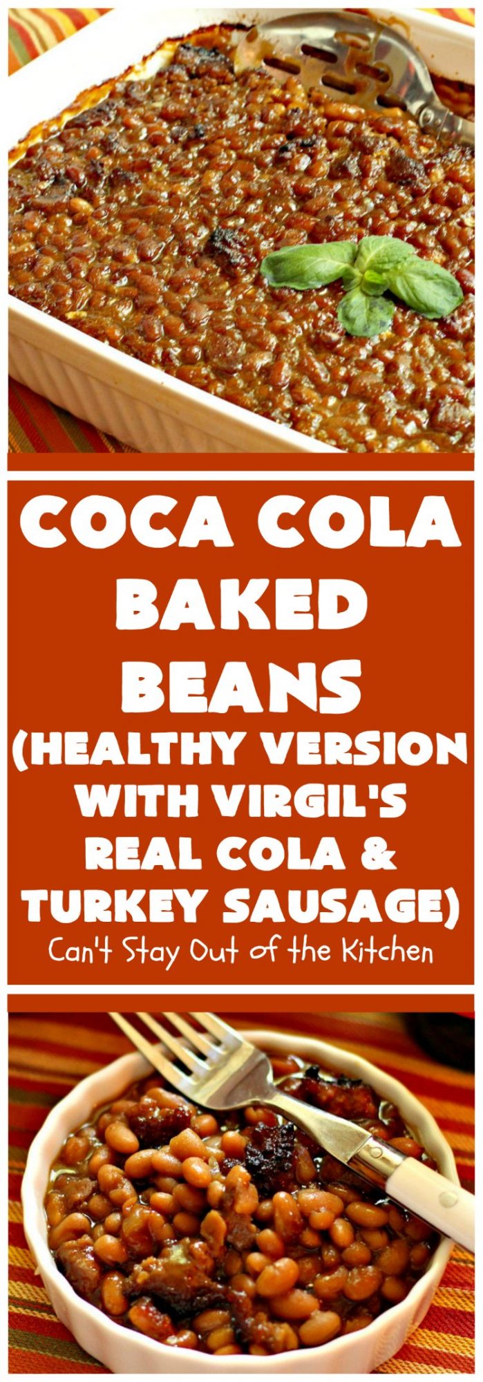 Coca Cola Baked Beans Collage Can't Stay Out of the Kitchen