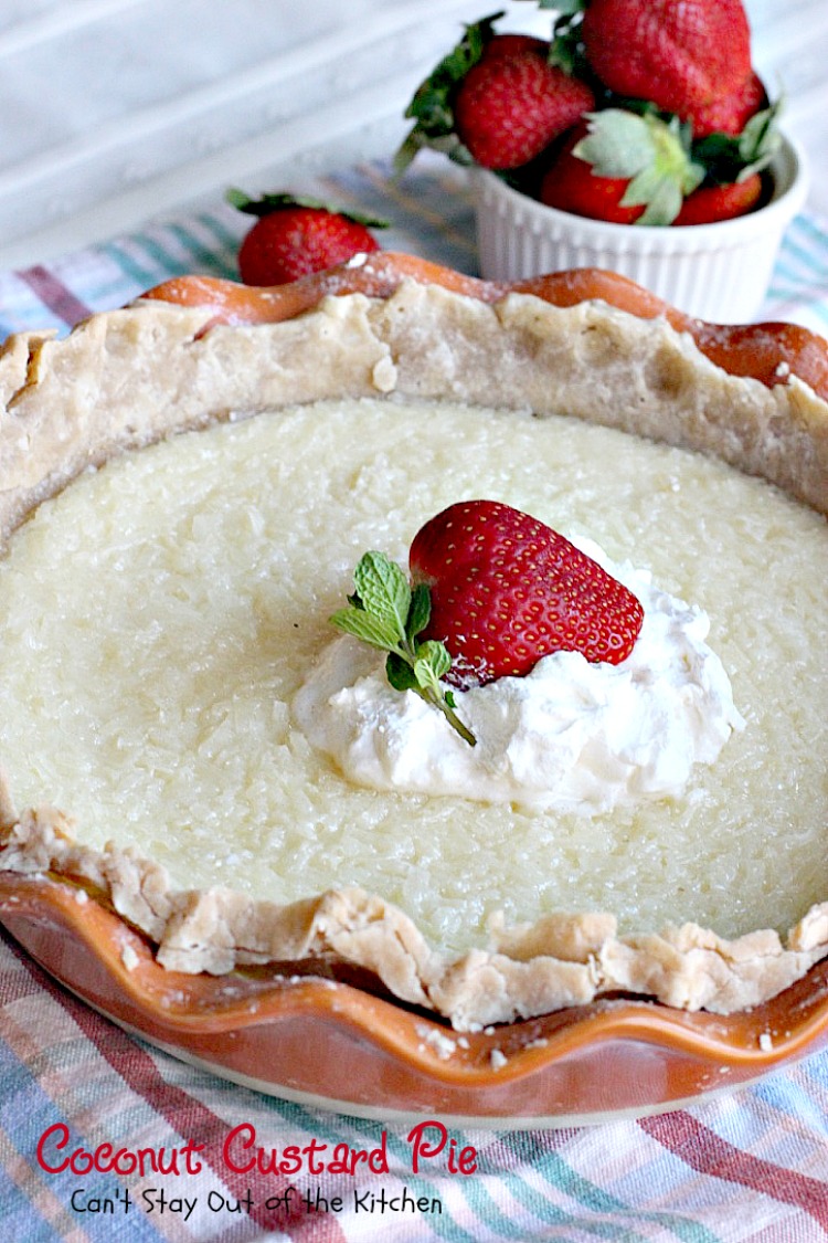 Coconut Custard Pie Img 7097 Cant Stay Out Of The Kitchen