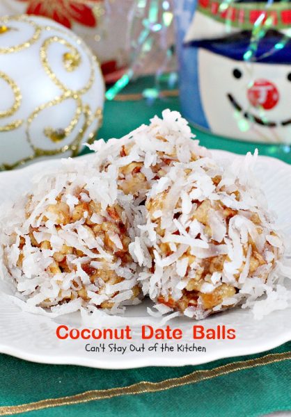 Coconut Date Balls – IMG_0430 – Can't Stay Out Of The Kitchen