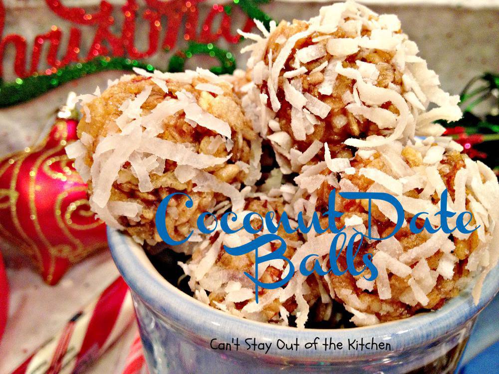 Coconut Date Balls – Recipe Pix 18 456 – Can't Stay Out Of The Kitchen