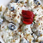 Creamy Ambrosia Salad | Can't Stay Out of the Kitchen