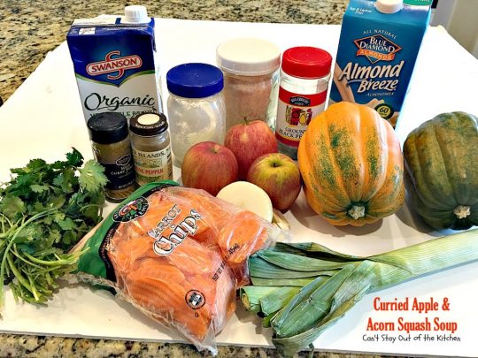 Curried Apple and Acorn Squash Soup – Can't Stay Out of the Kitchen