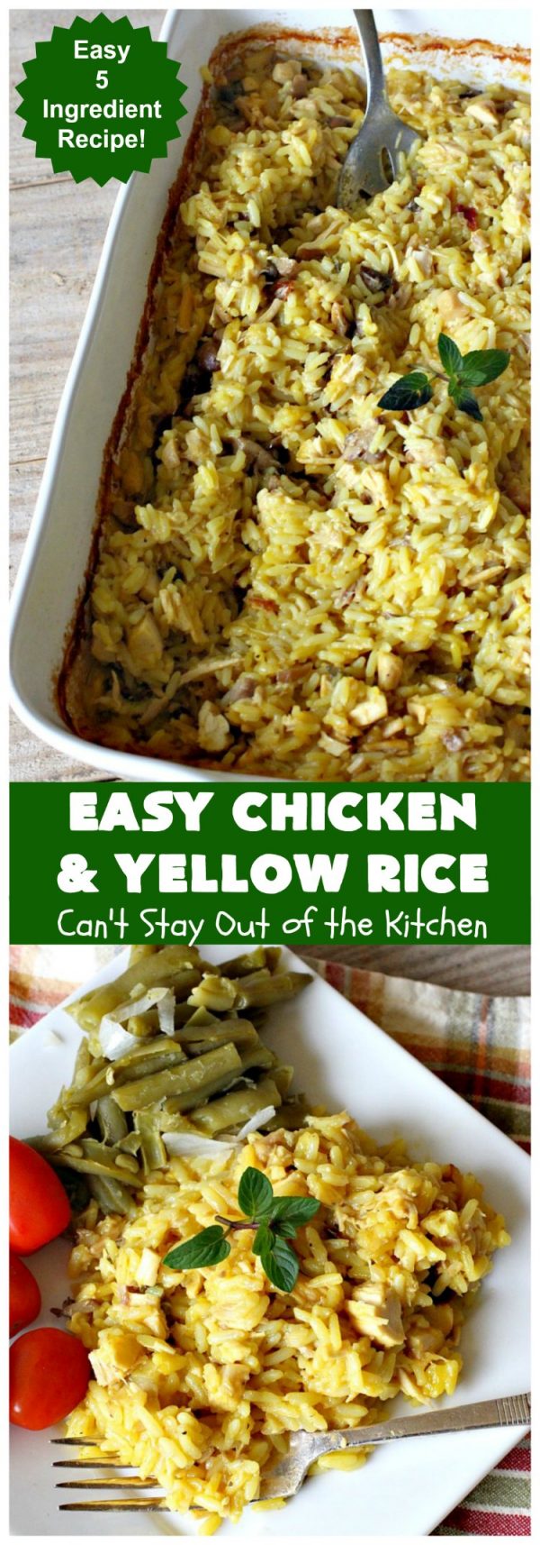Easy Chicken and Yellow Rice Can't Stay Out of the Kitchen
