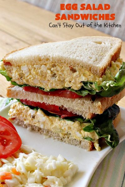 Egg Salad Sandwiches – Can't Stay Out of the Kitchen