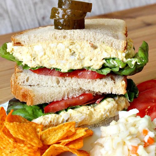 Egg Salad Sandwiches | Can't Stay Out of the Kitchen | this is our favorite #EggSalad #recipe. Anytime we have a lot of #eggs on hand, these #sandwiches are on the menu! We love this easy & delicious recipe. #EggSaladSandwiches #FavoriteEggSaladSandwiches #BestEggSaladSandwiches