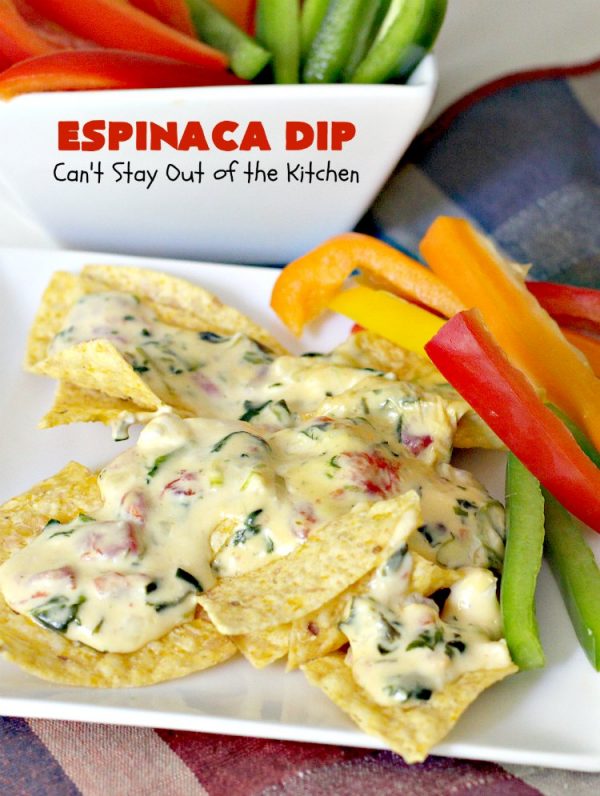 Espinaca Dip Can't Stay Out of the Kitchen