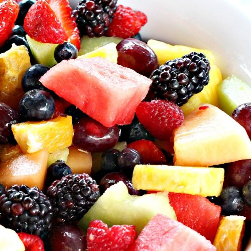 Fresh Fruit Salad | Can't Stay Out of the Kitchen