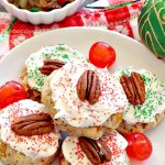 Fruitcake Cookies | Can't Stay Out of the Kitchen | we couldn't believe how fantastic these #Christmas #cookies were. They're great for #holiday baking. #cherries #apricots #fruitcake #dessert