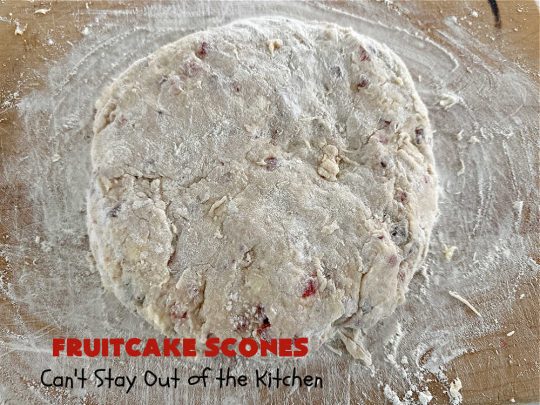 Fruitcake Scones | Can't Stay Out of the Kitchen | these #FruitcakeScones are to die for! Truly, these #scones are filled with #FruitcakeMix & laced with #AlmondExtract in the scone and the icing. Perfect for #breakfast or #brunch menus during #Thanksgiving week or #Christmas week. You'll be drooling over every bite! #holiday #HolidayBreakfast #HolidayBaking #fruitcake #cherries #ParadiseFruitFruitcake Scones | Can't Stay Out of the Kitchen | these #FruitcakeScones are to die for! Truly, these #scones are filled with #FruitcakeMix & laced with #AlmondExtract in the scone and the icing. Perfect for #breakfast or #brunch menus during #Thanksgiving week or #Christmas week. You'll be drooling over every bite! #holiday #HolidayBreakfast #HolidayBaking #fruitcake #cherries #ParadiseFruit