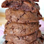 Fudgy Brownie Cookies | Can't Stay Out of the Kitchen | These #chocolate #cookies are awesome. I've made them 3 times in 2 weeks! They use 3 kinds of chocolate & are great for #holiday #baking. #dessert