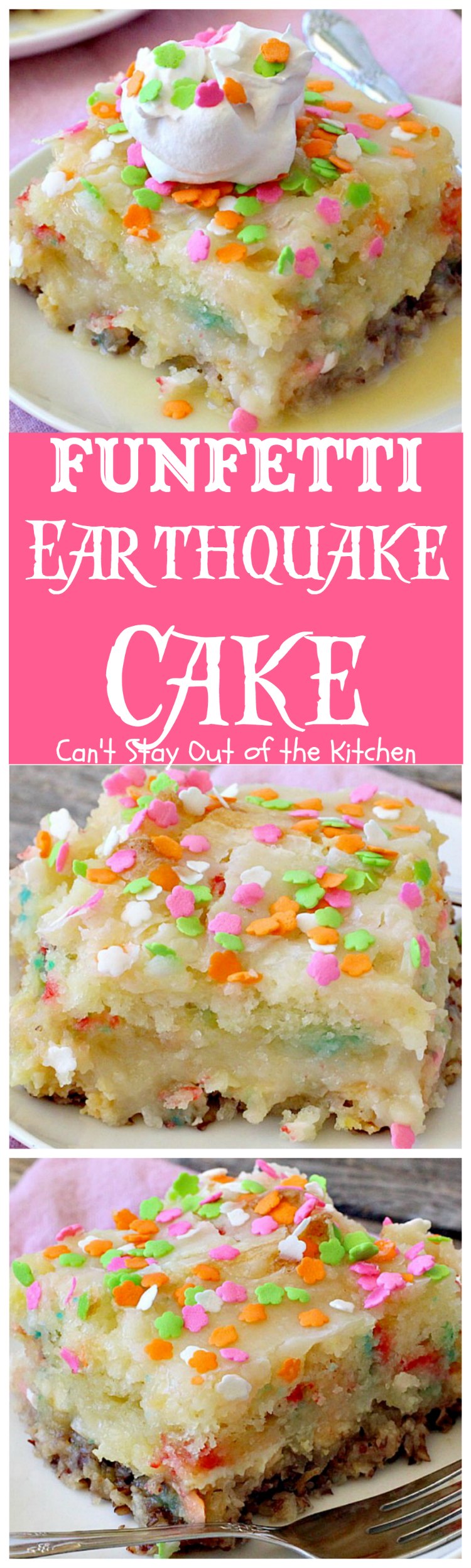 Funfetti Earthquake Cake | Can't Stay Out of the KitchenFunfetti Earthquake Cake | Can't Stay Out of the Kitchen