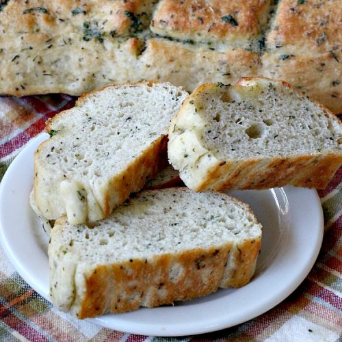 Garlic Herb French Bread | Can't Stay Out of the Kitchen