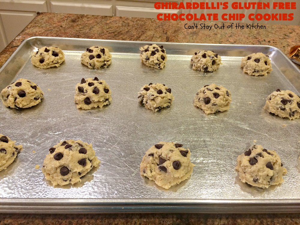 Ghirardelli’s Gluten Free Chocolate Chip Cookies Can't Stay Out of