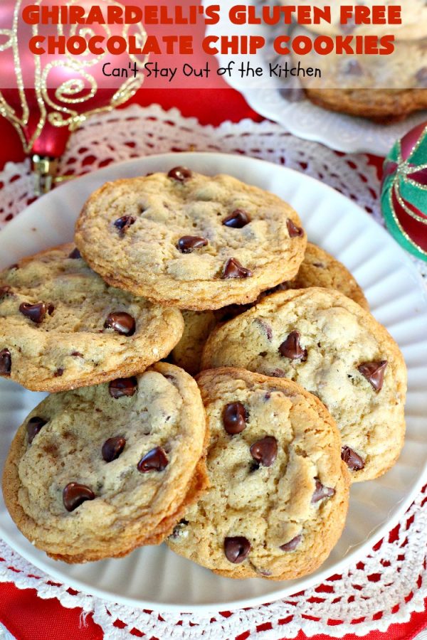 Ghirardelli S Gluten Free Chocolate Chip Cookies Can T Stay Out Of The Kitchen