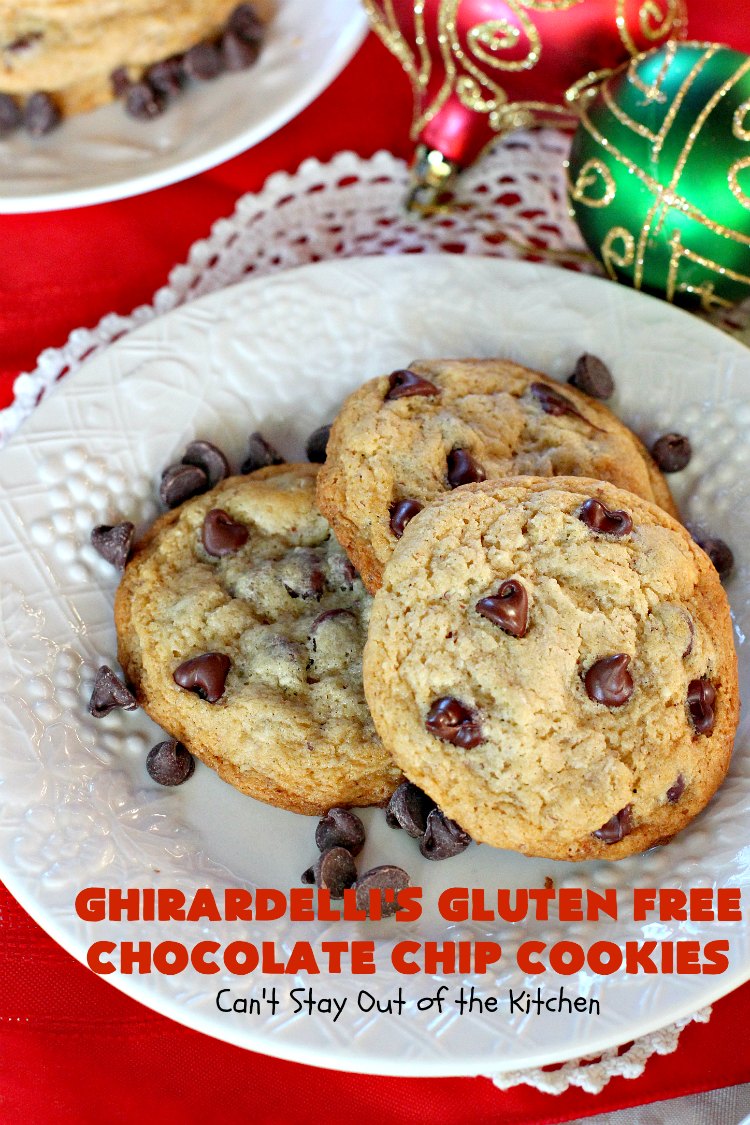 Ghirardelli’s Gluten Free Chocolate Chip Cookies Can't Stay Out of