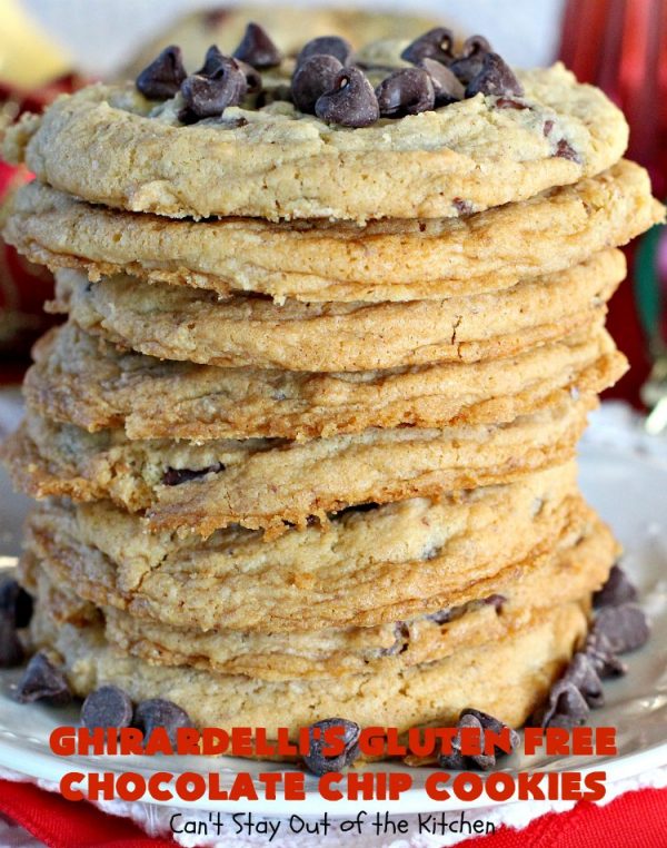 Ghirardelli’s Gluten Free Chocolate Chip Cookies – Can't Stay Out of ...