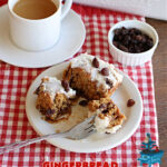 Gingerbread Cinnamon Rolls | Can't Stay Out of the Kitchen | These amazing #CinnamonRolls are the perfect #breakfast or #brunch idea for #holidays like #Thanksgiving, #Christmas or #NewYears. The down-home flavors of #gingerbread permeate this delightful #recipe. Every bite will have you swooning. #raisins #ginger #HolidayBreakfast #GingerbreadCinnamonRolls