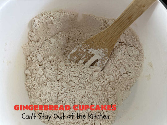 Gingerbread Cupcakes | Can't Stay Out of the Kitchen | Enjoy the marvelous flavors of #molasses & #ginger in these luscious #GingerbreadCupcakes. These #cupcakes have a terrific #caramel #icing that will have you drooling! Wonderful for #Thanksgiving or #Christmas dinner, #holiday, office or #tailgating parties. #Gingerbread