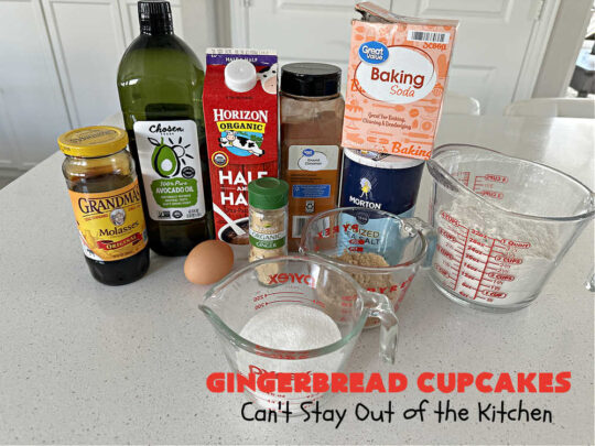 Gingerbread Cupcakes | Can't Stay Out of the Kitchen | Enjoy the marvelous flavors of #molasses & #ginger in these luscious #GingerbreadCupcakes. These #cupcakes have a terrific #caramel #icing that will have you drooling! Wonderful for #Thanksgiving or #Christmas dinner, #holiday, office or #tailgating parties. #Gingerbread