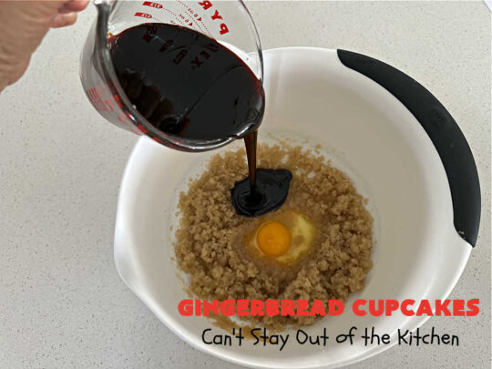 Gingerbread Cupcakes | Can't Stay Out of the Kitchen | Enjoy the marvelous flavors of #molasses & #ginger in these luscious #GingerbreadCupcakes. These #cupcakes have a terrific #caramel #icing that will have you drooling! Wonderful for #Thanksgiving or #Christmas dinner, #holiday, office or #tailgating parties. #Gingerbread