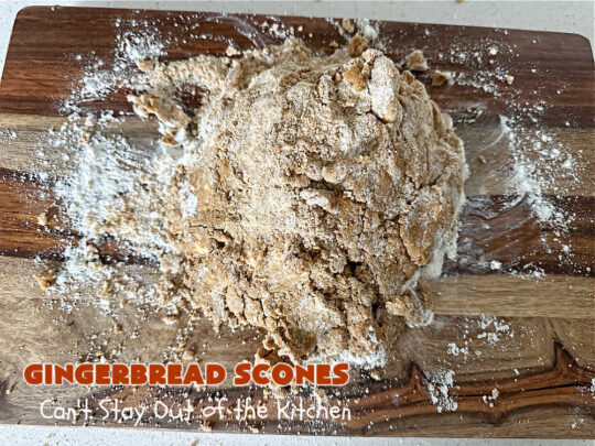 Gingerbread Scones | Can't Stay Out of the Kitchen | these #gingerbread #scones have all the delicious flavor from #ginger & #molasses perfectly balanced with the sweetness of #BrownSugar. Every bite is so mouthwatering & satisfying. Terrific for a weekend, company or #holiday #breakfast or #brunch. #GingerbreadScones