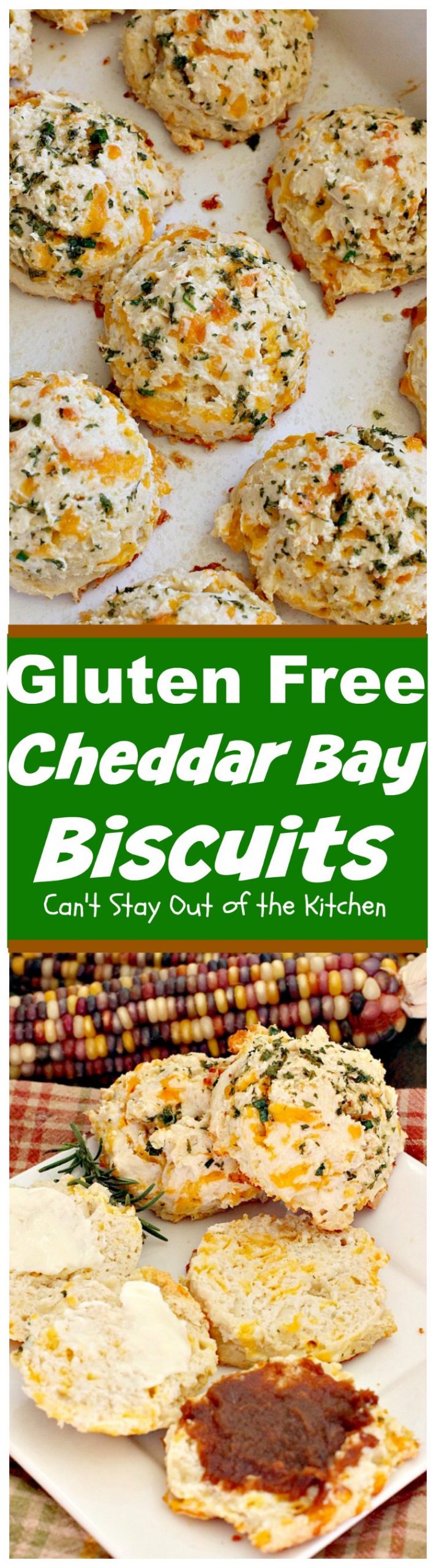 Gluten Free Cheddar Bay Biscuits | Can't Stay Out of the Kitchen