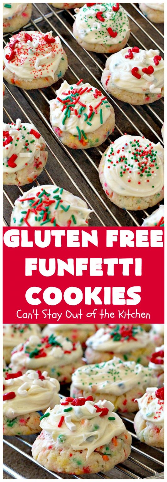 Gluten Free Funfetti Cookies Can't Stay Out of the Kitchen