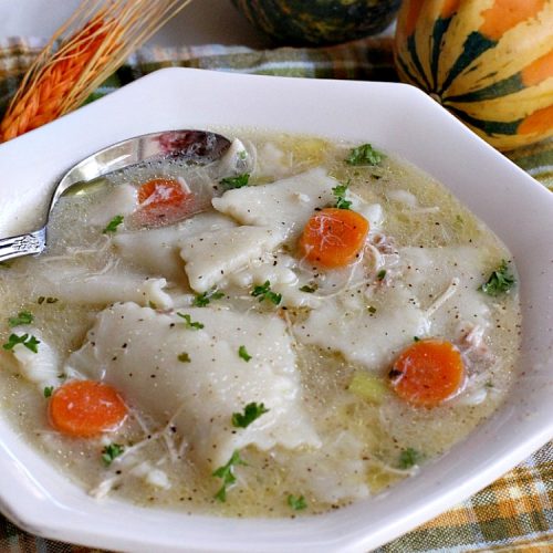Gluten Free Homemade Chicken and Dumplings | Can't Stay Out of the Kitchen